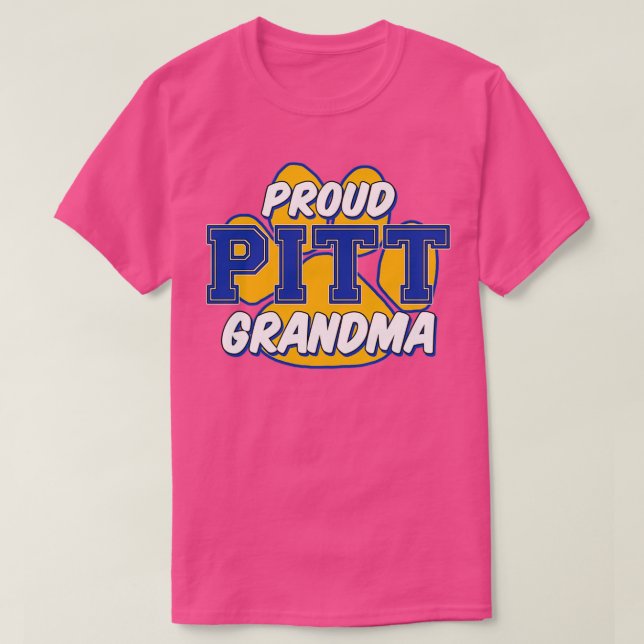 Camiseta Orgullosa abuela de Pitt  (Diseño del anverso)