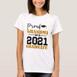 Camiseta Orgullosa abuela de un graduado de 2021