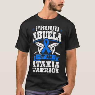 Camiseta Orgullosa Abuela De Un Guerrero De Ataxia, Dystaxi