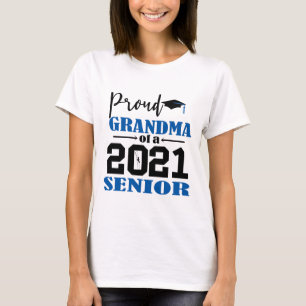 Camiseta Orgullosa abuela de un senior de 2021