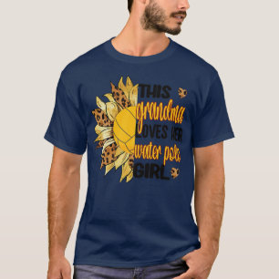 Camiseta Orgullosa abuela del waterpolo y la abuela del pol