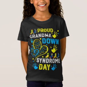 Camiseta Orgullosa abuela T21 World Down Syndrome Awareness
