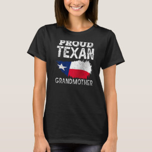 Camiseta Orgullosa abuela texana Patriótica Texas Pride Cut