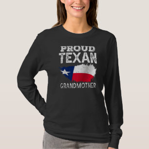 Camiseta Orgullosa abuela texana Patriótica Texas Pride Cut