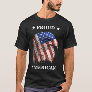 Camiseta Orgullosa águila americana