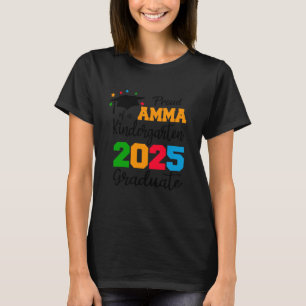 Camiseta Orgullosa amma de un graduado de clase 2025 25 Sen