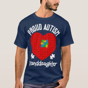 Camiseta Orgullosa autismo Abuela Familia Con Ropa
