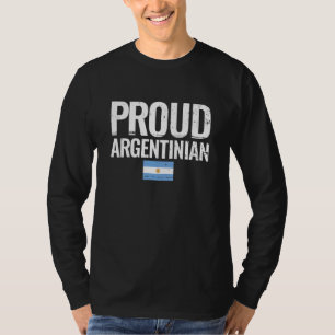 Camiseta Orgullosa bandera argentina Argentina