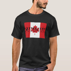 Camiseta Orgullosa bandera canadiense Día de Canadá Roturas