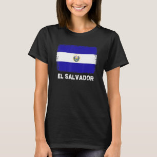 Camiseta Orgullosa bandera de El Salvador apoya a pueblo sa