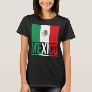 Camiseta Orgullosa Bandera de México Orgullo Mexicano Patri