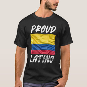Camiseta Orgullosa bandera del mes de la herencia hispana l