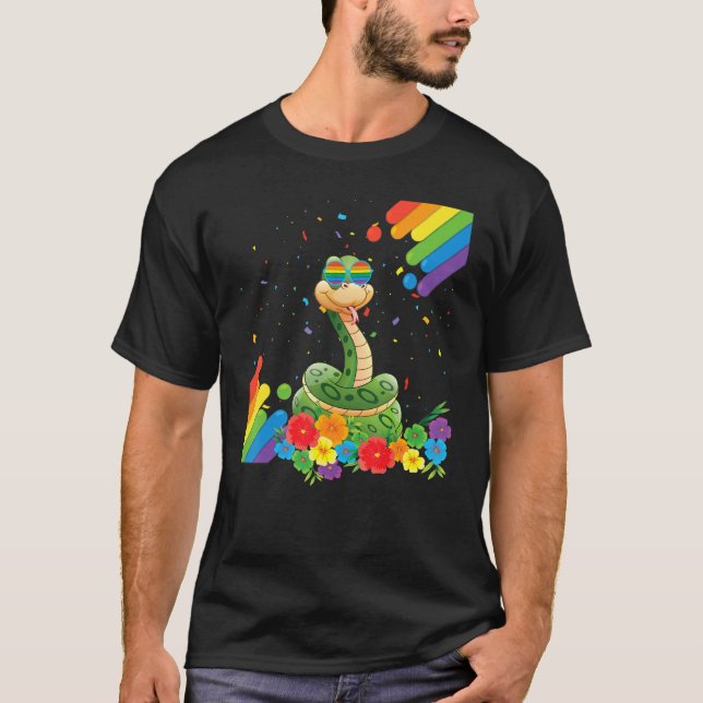 Camiseta Orgullosa bandera del Orgullo Gay Lgbt Lgbtq Lesb (Anverso)