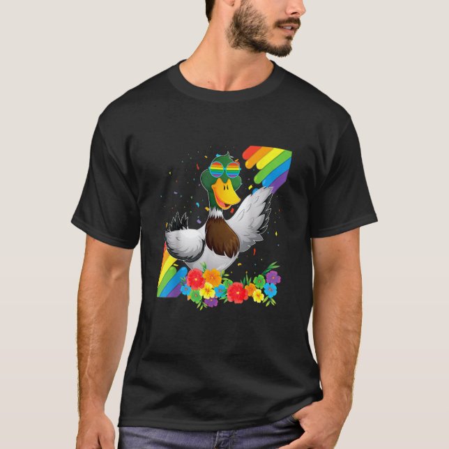 Camiseta Orgullosa Bandera del Orgullo Gay Lgbtq Lesbi (Anverso)