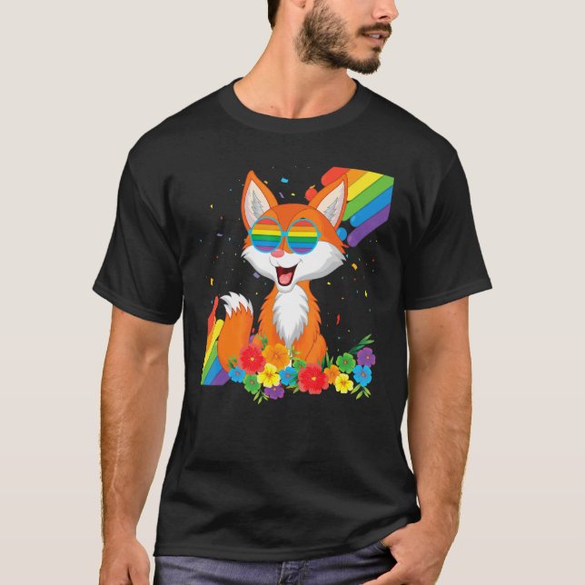 Camiseta Orgullosa Bandera del Orgullo Gay Lgbtq Lesbia (Anverso)