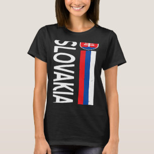 Camiseta Orgullosa bandera eslovaca Eslovaquia Día raíces e