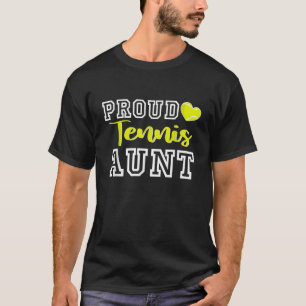 Camiseta Orgullosa canción de tenis con las mujeres Día de 
