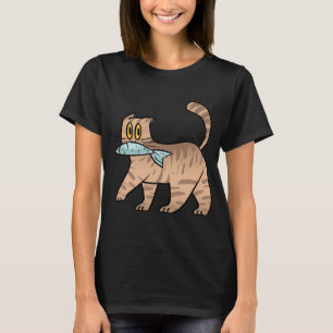 Camiseta ¿Orgullosa captura o pez gato?