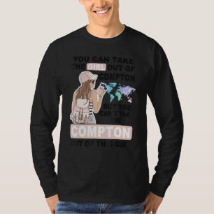 Camiseta Orgullosa chica de Compton   Chica genial de la ci