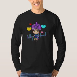 Camiseta Orgullosa chica tradicional Hmong Miao mujer Hmoob