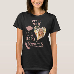 Camiseta Orgullosa clase de fotografía de posgrado de 2025 