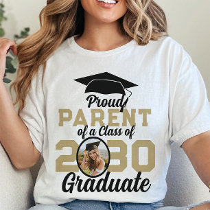 Camiseta Orgullosa Clase De Graduación Personalizada Famili