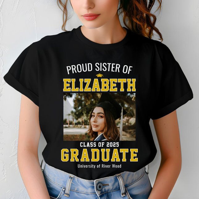 Camiseta Orgullosa clase de Hermanas de 2025 Personalizado  (Subido por el creador)