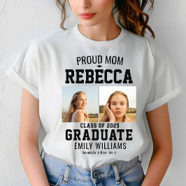 Camiseta Orgullosa clase de madre de Personalizado graduada