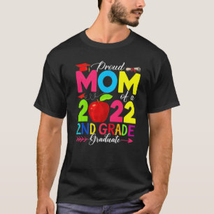 Camiseta Orgullosa Clase De Mamá De 2022 Graduado De Segund