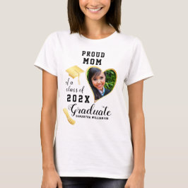 Camiseta Orgullosa clase de mamá de 2025 Personalizado de g