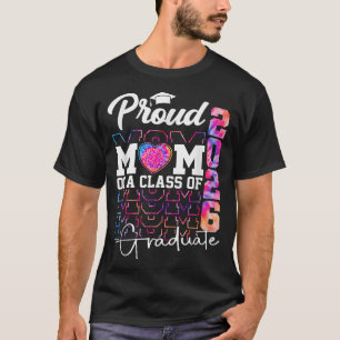 Camiseta Orgullosa Clase de Mamá de 2026 Graduada Senior 20