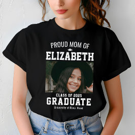 Camiseta Orgullosa clase de mamá de Personalizado de posgra
