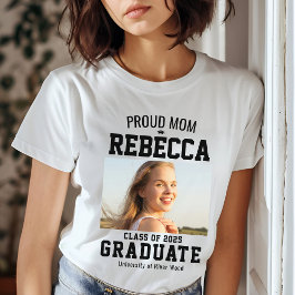 Camiseta Orgullosa clase de mamá de Personalizado de posgra
