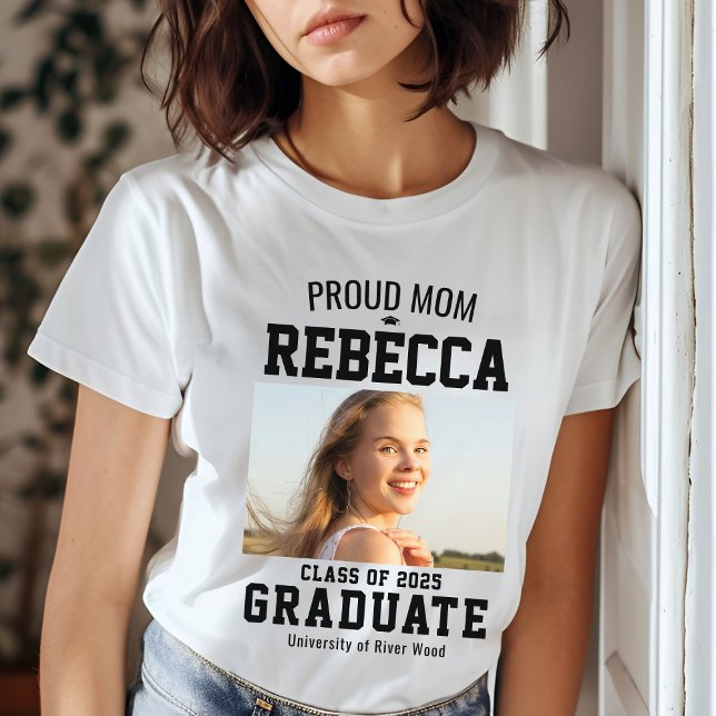 Camiseta Orgullosa clase de mamá de Personalizado de posgra (Subido por el creador)