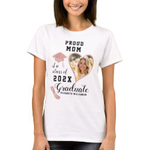 Orgullosa clase de mamá de Personalizado graduado 