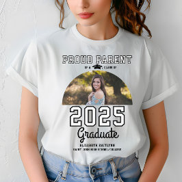 Camiseta Orgullosa clase de padre o madre de 2025 graduado 