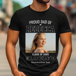 Camiseta Orgullosa clase de papá de Personalizado de padre 