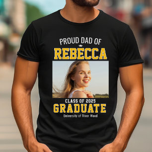 Camiseta Orgullosa clase de papá de Personalizado de padre