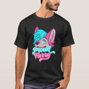 Camiseta Orgullosa comunidad de furros disfraz Cosplay Anim