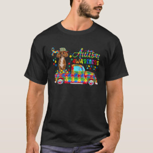 Camiseta Orgullosa Conciencia del Autismo Lindo Caniche en