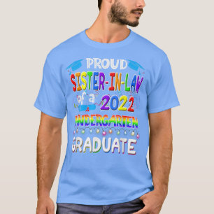 Camiseta Orgullosa cuñada de una clase de la guardería de 2