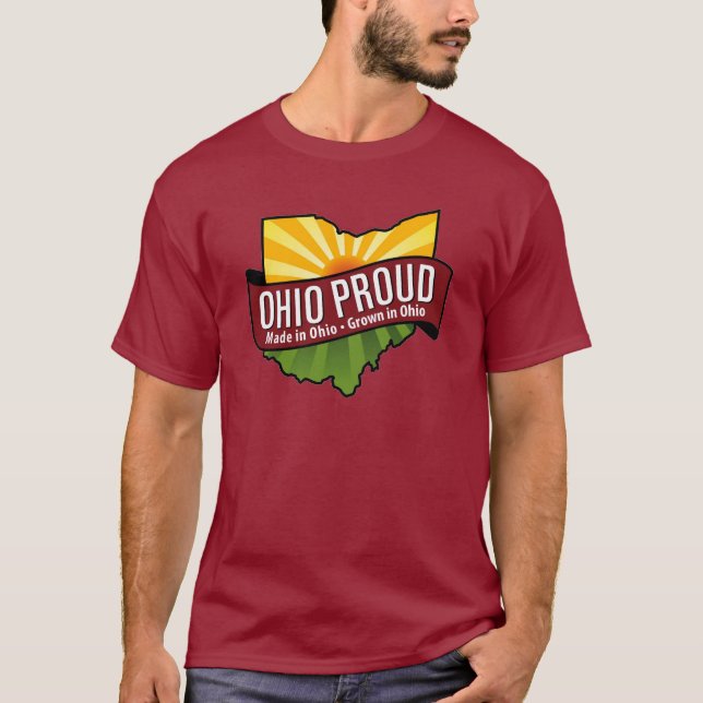 Camiseta orgullosa de Ohio (Anverso)