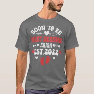 Camiseta Orgullosa de ser la gran abuela nuevamente promovi