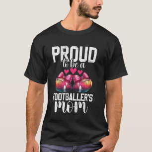 Camiseta Orgullosa de ser la mamá de un jugador de fútbol M