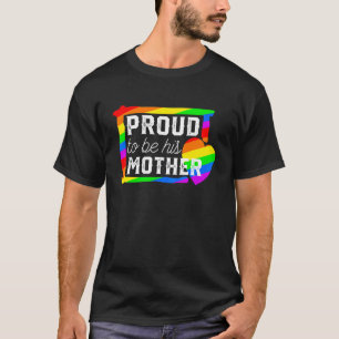 Camiseta Orgullosa de ser su madre, gay, orgullo lgbt, feli