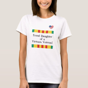 Camiseta orgullosa del veterano de Vietnam de la
