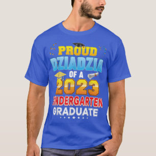 Camiseta Orgullosa Dziadzia De Una Gradua De La Clase 2023