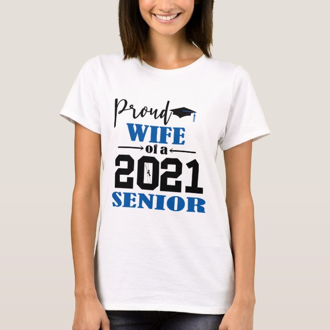 Camiseta Orgullosa esposa de un anciano de 2021 (Anverso)