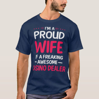 Camiseta Orgullosa Esposa De Un Impresionante TRATAMIENTO C
