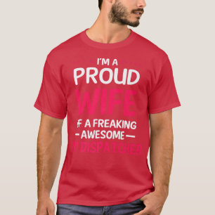Camiseta Orgullosa Esposa Del Fabuloso E Impresionante PROF